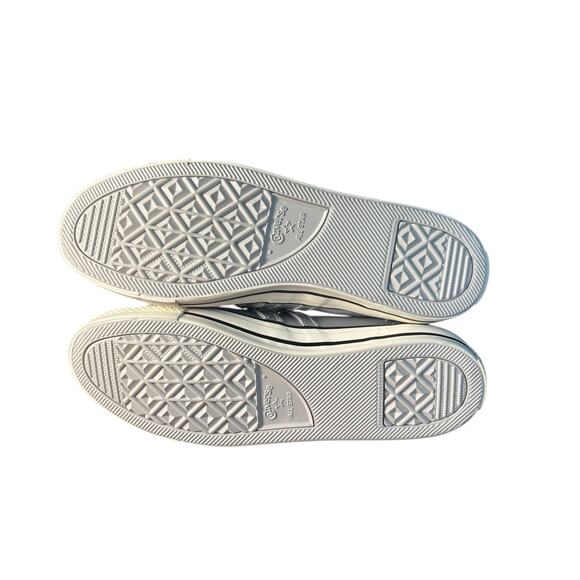 Converse Dainty Mary Jane Slip Strap Shoes Womens Silver Metallic Leather 6.5 - Picture 6 of 6